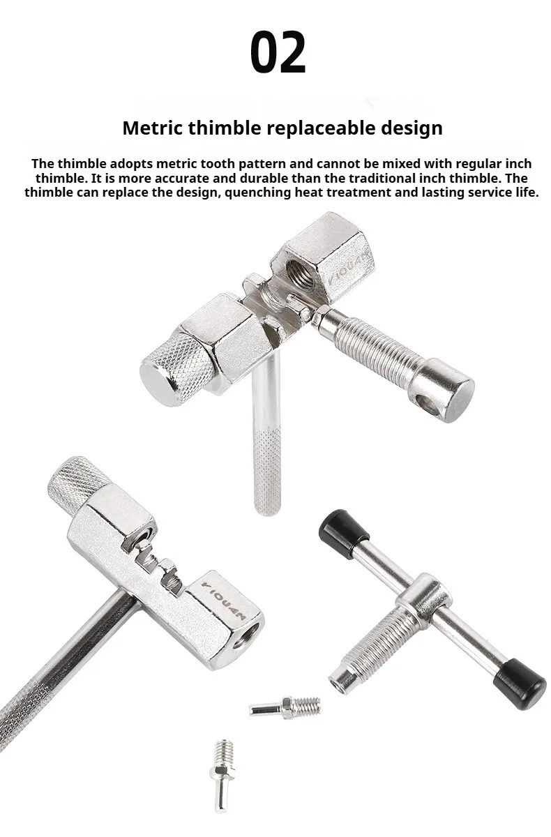 Description Picture 4 of itemBicycle Repair Tool Kits Flywheel Remover Cutter Chain Breaker Crank Puller Spoke Wrench MTB Road Bike Maintenance Tools