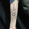 Technology-themed Design with Chip Circuits, 1Pcs Waterproof Temporary Tattoo Stickers. 4
