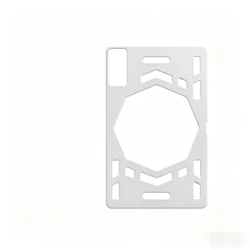 Premium Flip Case with Soft TPU and Hollow Cooling Design - Shockproof, Non - Slip Back Cover for Gen4 TB - 322FU FC (Grey)
