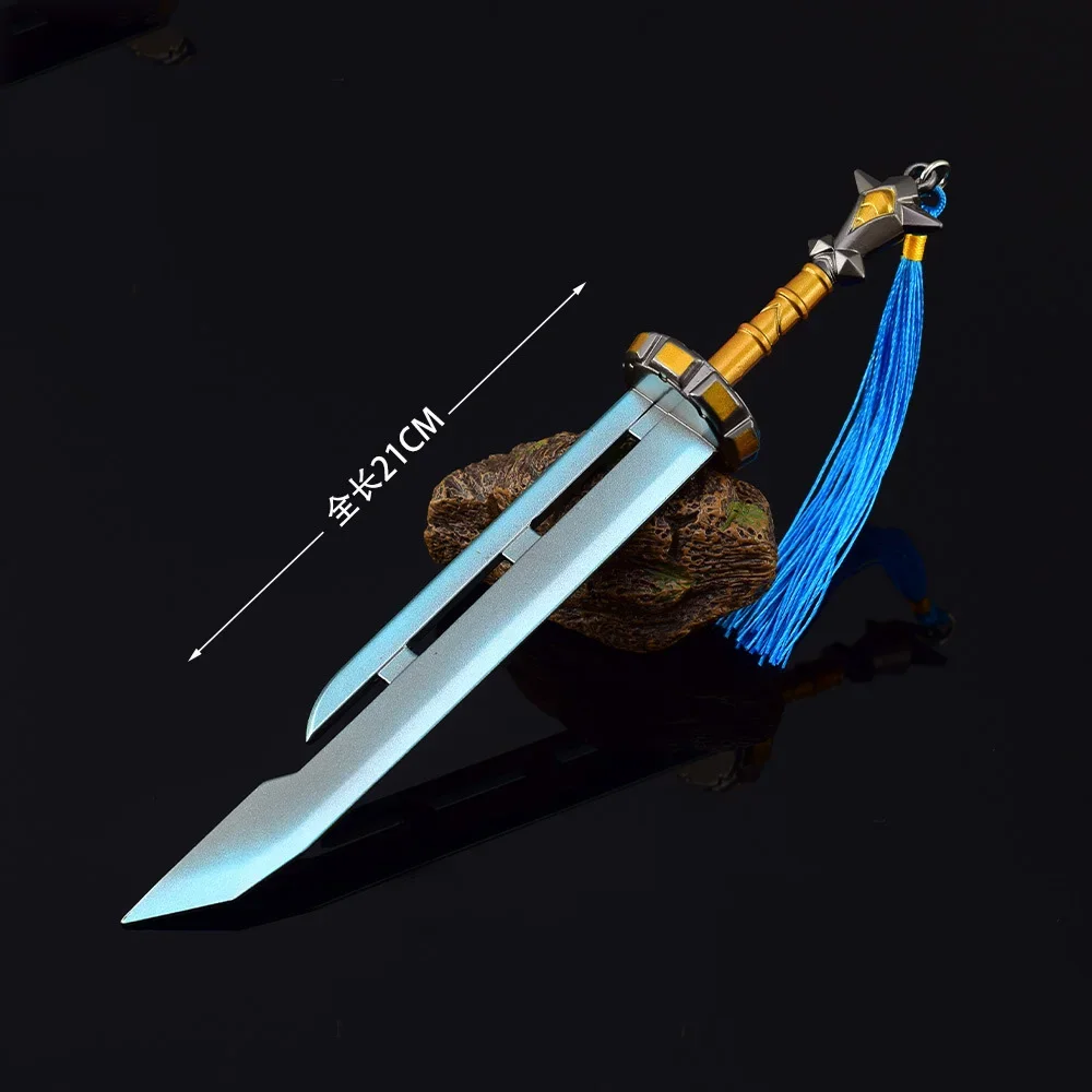 The Hyrule Fantasy Game Peripherals 21CM Razor Sword Link Weapon Uncut Cosplay Anime Japanese Samurai Katana Model Toys for Boy