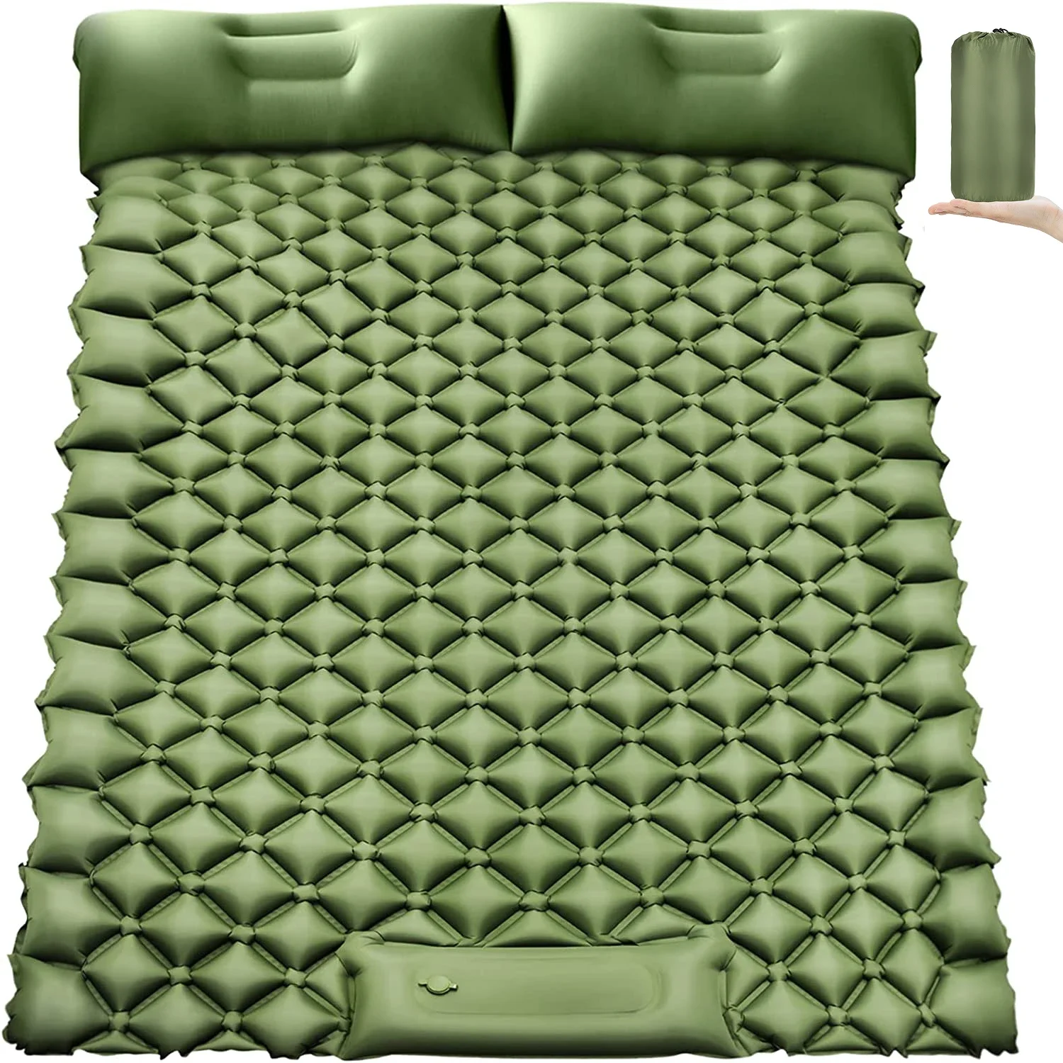 

Outdoor Camping Sleeping Pad Air Matt Ultralight Inflatable Mattress Camp Bed Picnic Blanket Self-inflating Mats Travel Tent Mat