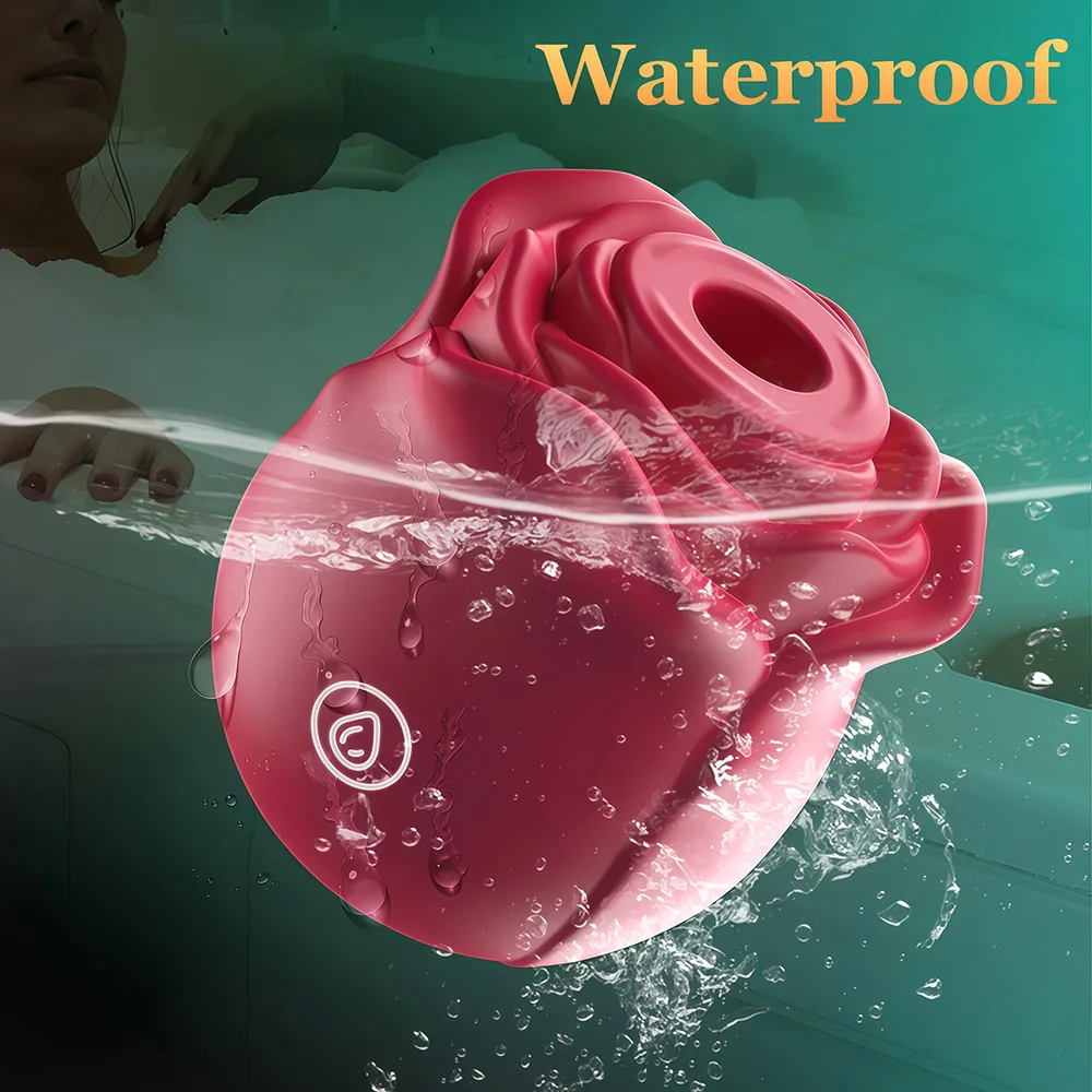 Rose Sucking Vibrator For Women Nipple Massager Clitoral Vacuum Stimulator Vibrating Female Masturbator Sex Toys For Couple_voghion.com
