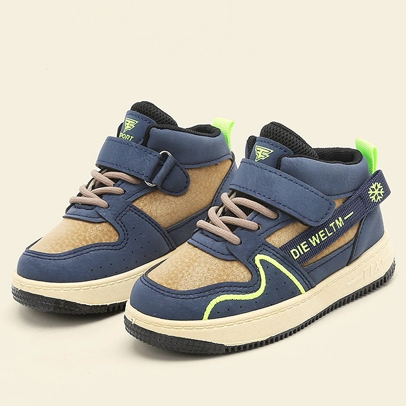 SHLIANG Zapatillas de deporte transpirables para niños y niñas, resistentes al desgaste, ligeras, para correr, antideslizantes, informales, para niños pequeños S155B_voghion.com