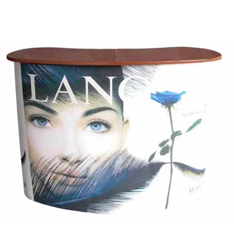 DD 2*2 Promotion Table Promotion Counter Pop Up Reception Table for Exhibition Christmas Decoration Show Counter