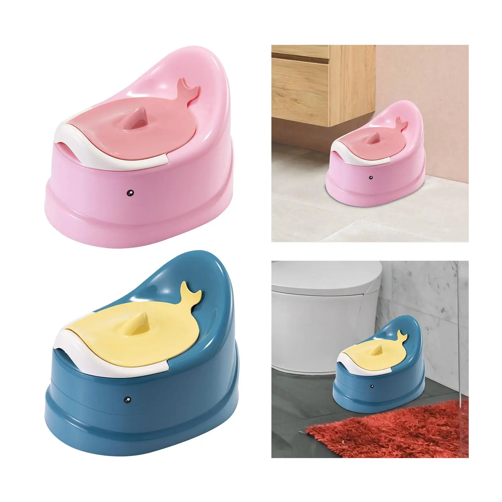 Potty Training Toilet Lovely for Toddlers Indoor Travel Removable Baby Potty
