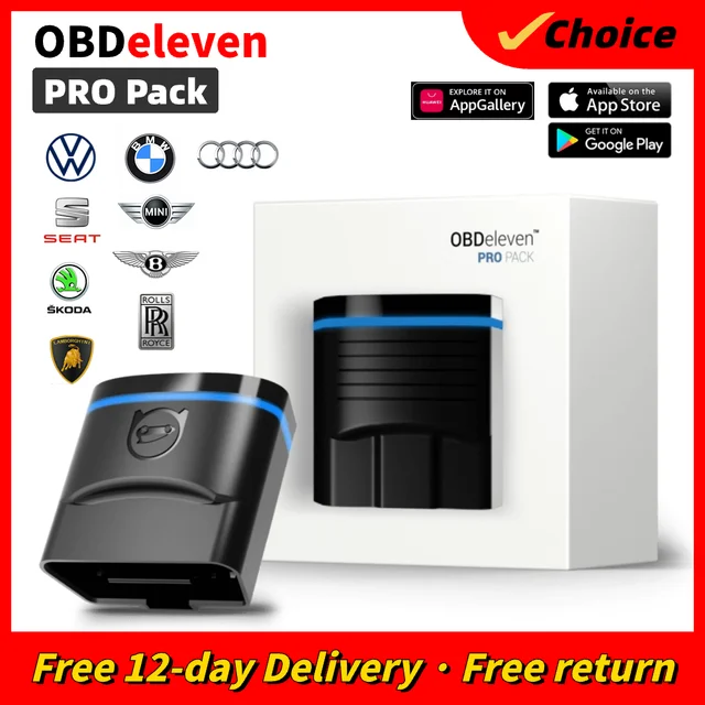 OBDeleven PRO Pack/Ultimate Nextgen Device OBD11 OBD Eleven OBD2 Diagnostic  Tool BMW For IOS VW Polo Golf /BMW/Audi /Seat /Skoda