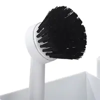 ที่วางขวดสบู่เหลวแบบติดตั้งบนเคาน์เตอร์อ่างล้างจาน พร้อมถาดเก็บฟองน้ำและแปรงขัด  ฐานกันลื่น  พร้อมที่จัดระเบียบ 6