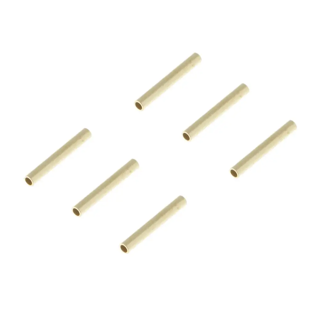 2x 200pcs Single Barrel Crimping Sleeves Copper Tube Inside Diameter 1.0mm
