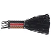 Outdoor Non Slip Leather Braided Horse Racing Whip Equestrian Riding Crops NEW 3