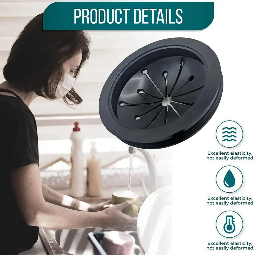 Sink Garbage Disposal Accessories Kitchen Sink Plug Mouth Waste Water Plug Basin Grinder I8N8