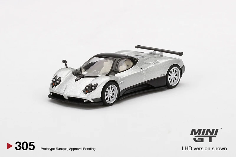 

MINIGT 1:64 Pagani Zonda F #305 Diecast Model Race Car Kids Toys Gift