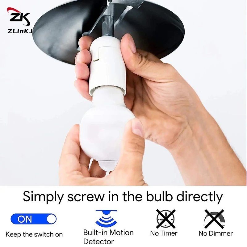 

1pc E27 LED Motion Sensor LED Bulbs 24W 18W 15W 12W Energy LED Lamp PIR Sensor Light Auto ON/OFF Night Light For Home