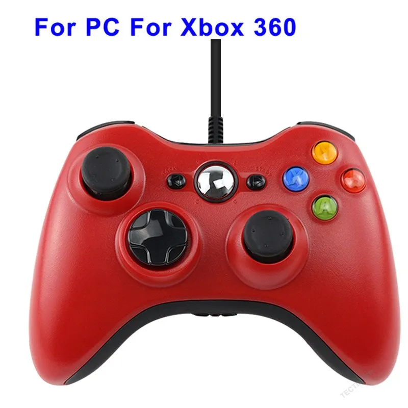 USB Wired Controller For Xbox 360 /360 slim gamepad Joypad Joystick For Microsoft XBOX360 Console For PC Windows 7,8,10,11 