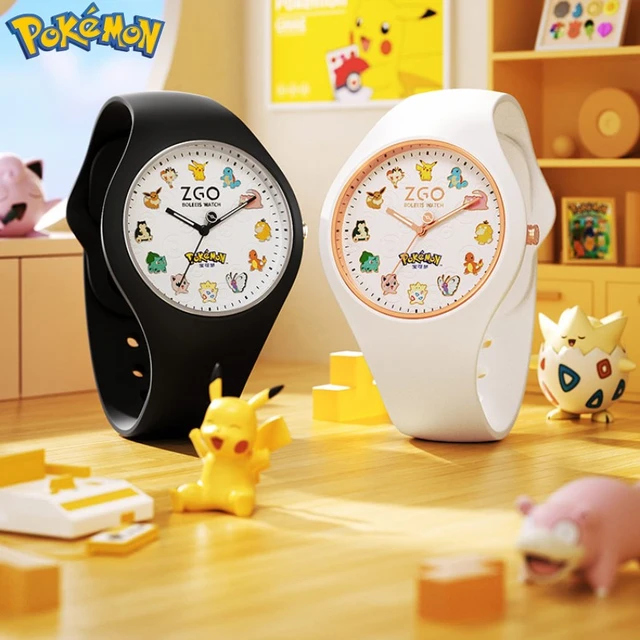 Montre à quartz étanche Pokemon Anime, Pikachu Cartoon, Original Joint,  Zgo, Kawaii, Shoous Sports, Student, Birthday Gift - AliExpress