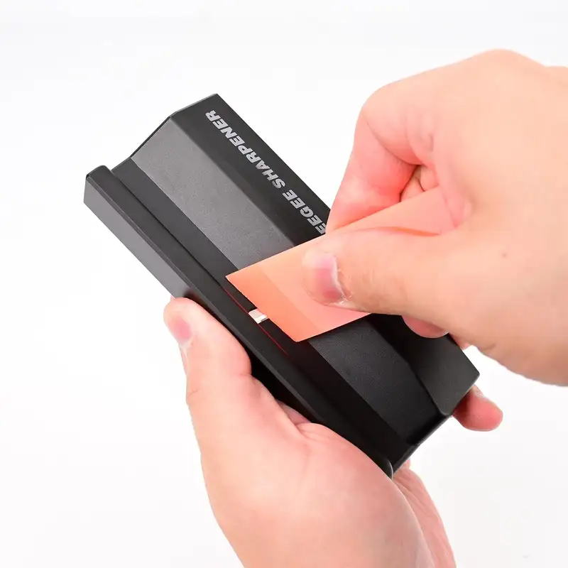 EHDIS Car Film Tint Squeegee Sharpener Window Wrapping Vinyl Smoothing Rubber / Plastic Scraper Edge Trimming Skiving Knife Tool - Image 3