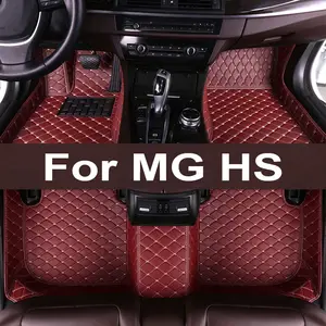 Hybrid Auto Auto Kofferraum Matte Für MG HS Plug-in PHEV EHS AS23 2020 2021  2022 2023 Leder mat Trunk Lagerung Pad Auto Zubehör - AliExpress