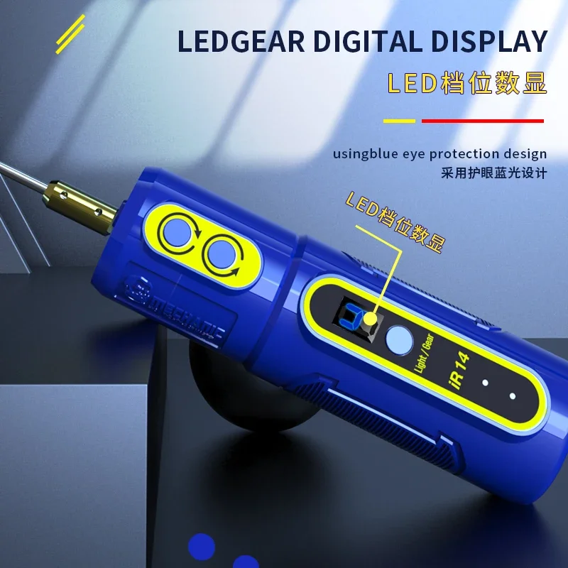 Mechanic IR14 Electric OCA Glue Remover Tool With Led Display For Phone Screen OCA Polarized Clean Electric Grinder Hand Tool 4