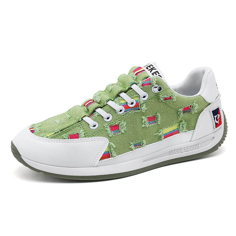 

New Men Canvas Sports Trainers Casual Vulcanized Flat Shoes Man Autumn Sneakers Tenis Feminino Male Running Flats Footwear