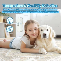 Zigbee Temperature And Humidity Sensor App Remote Monitor Indoor Thermometer Hygrometer Smart Home Works With Zigbee Gateway - Image 3