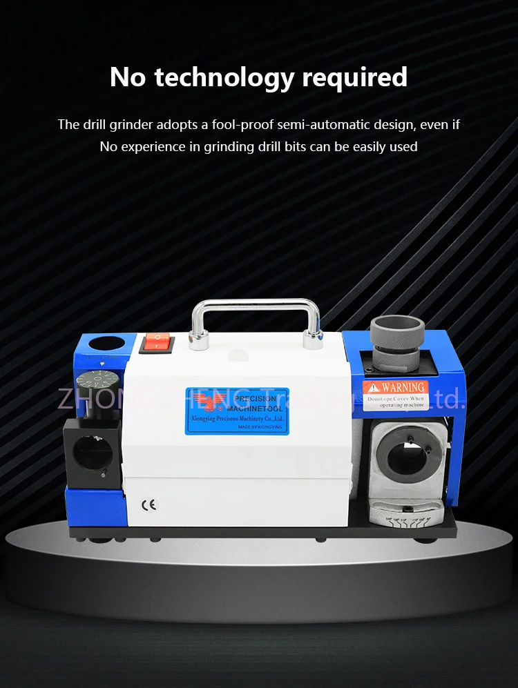 HY-13 Portable Electric Drill Bit Grinder 220V/180W Automatic High-Precision Int