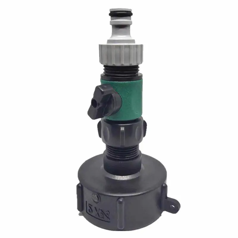 

IBC Tank Adapter S60X6 34'Thread Connector Replacement Fitting Garden Hose Quick Connector Garden Water Connectors