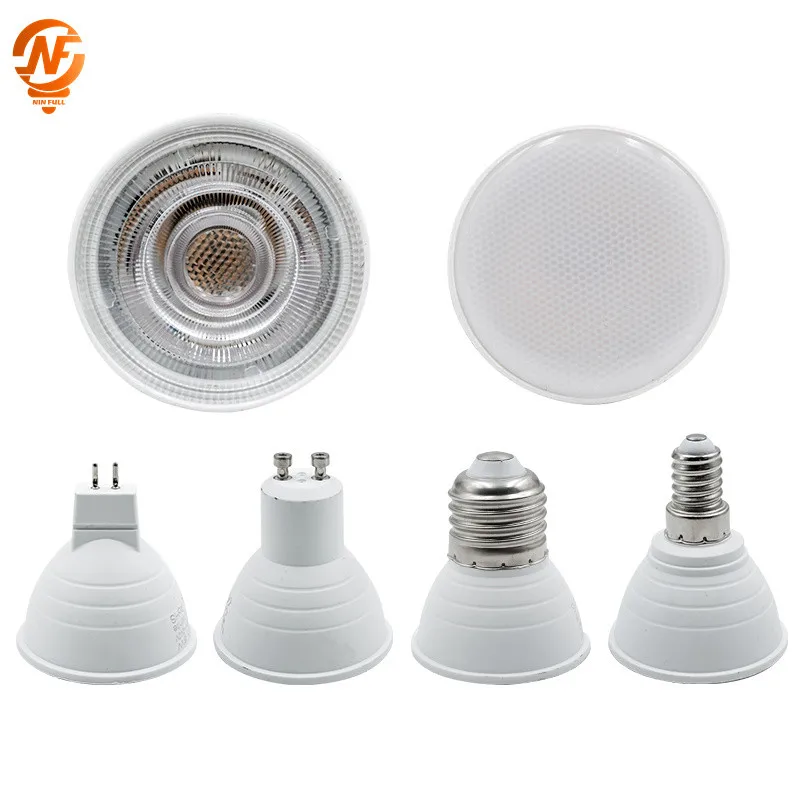Светодиодная лампа E27 E14 MR16 6 Вт 220 В 230 240 SMD | Освещение