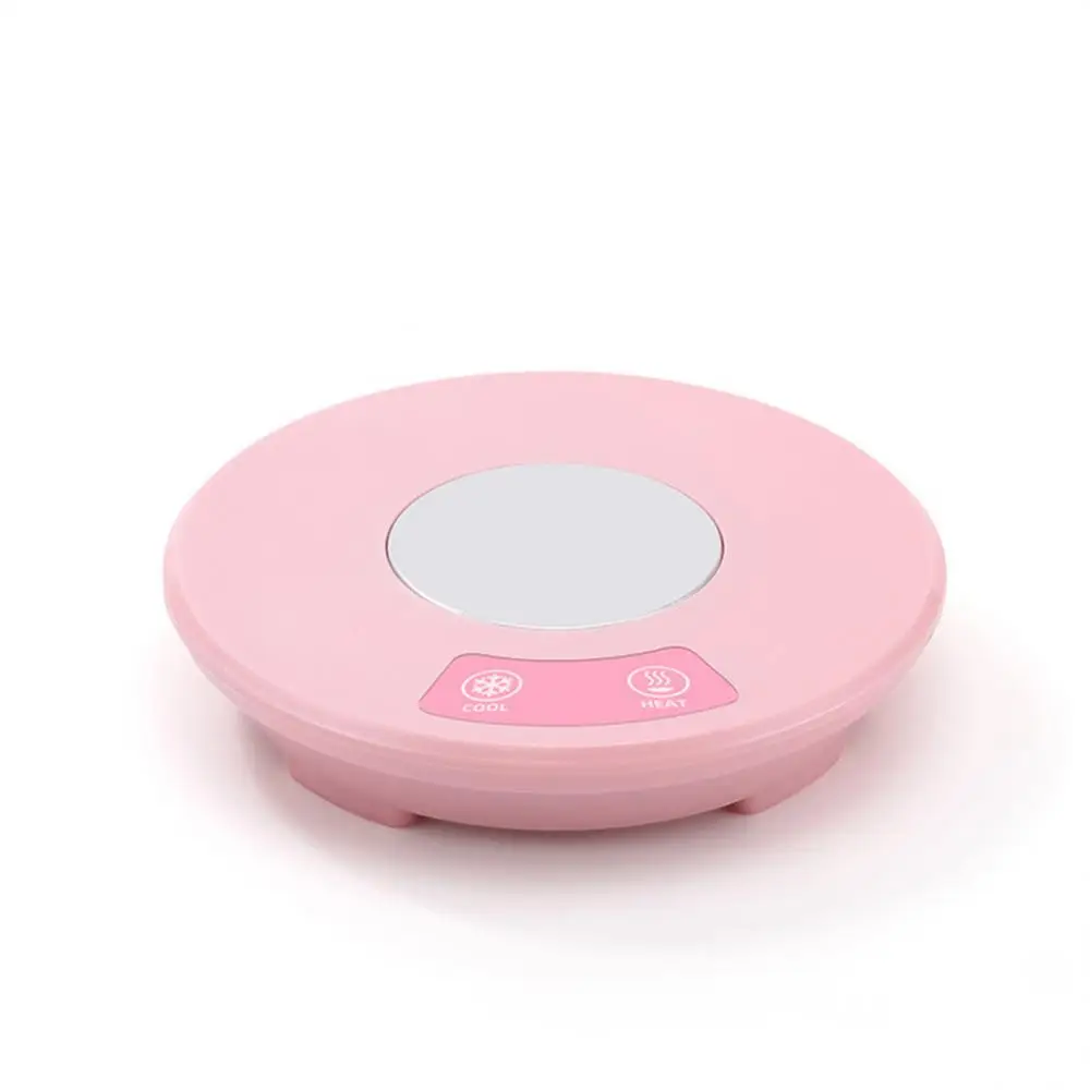 NEW Fast Cooling Cup 2-In-1 Smart Cooling & Heating Coaster Electric Coffee Milk Warmer Beverage Tea Cup Mug Mat USB Portable
