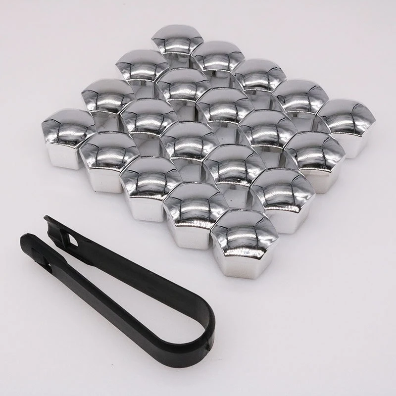 17mm Car Wheel Hub Nut Protective Cap - Universal Fit