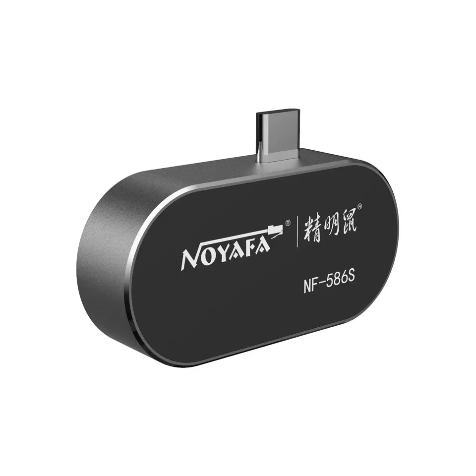 NOYAFA 안드로이드 휴대폰용 열상 카메라, NF-583S 160x120 IR, NF-586S 256x192 IR 해상도, 컴팩트 열상 카메라, 25hz