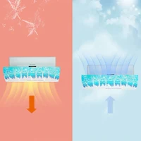 Pare-brise réglable pour climatiseur, déflecteur de vent anti-soufflage direct, déflecteur de climatisation d'été, déflecteur de climatisation de bureau 4