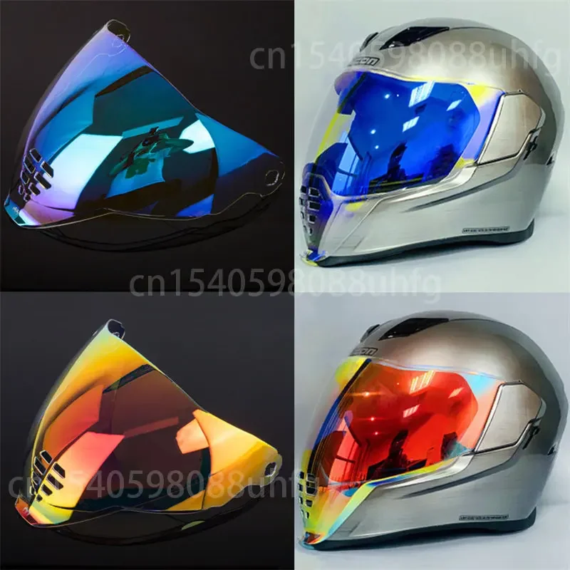 Visiera Per Caschi Airflite Per Icon Airflite Lente Per Casco Moto Fliteshield Accessori Per Visiera Di Ricambio A Specchio