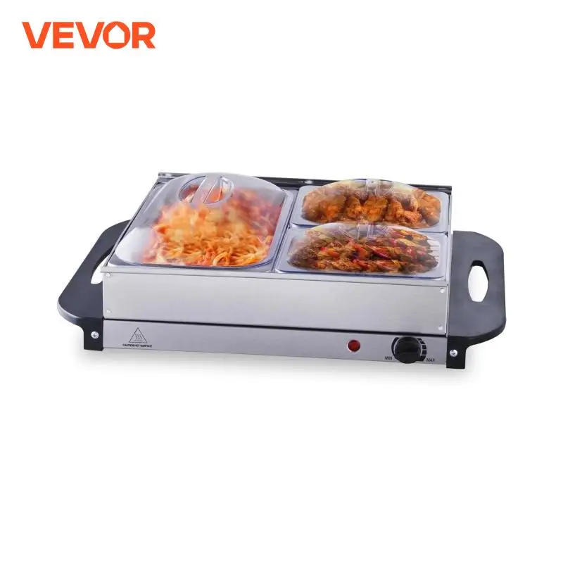 Portable Stainless Steel Buffet Food Warmer Set