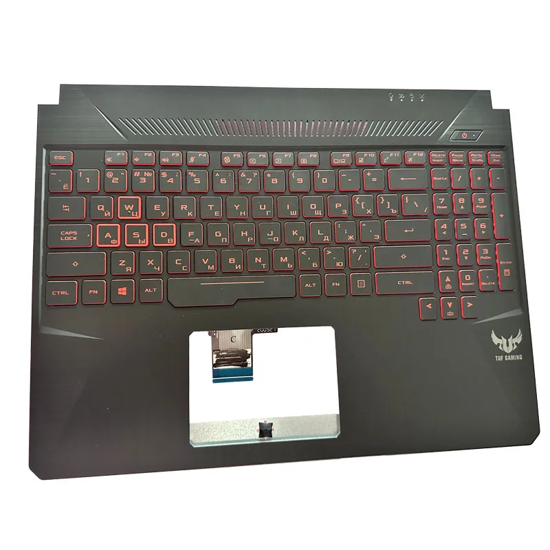 For-ASUS-FX505-FX505G-FX505GT-RGB-backlit-C-Shell-keyboard-Russian-RU ...
