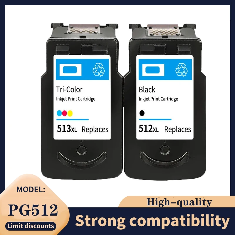 PG-512(PG512) CL-513 (CL513) Ink Cartridges For Canon MP280 MP490 MX360 Printers