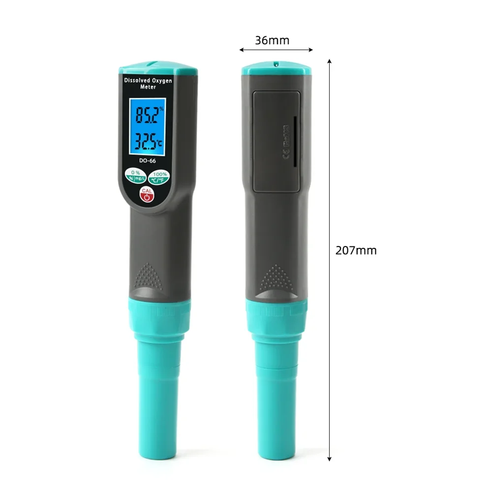 Aquaculture Dissolved Oxygen Meter Range 0-199.9% Water Dissolved Oxygen Meter For Aquarium Fish Tank