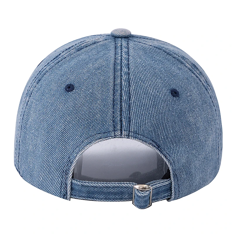 Hot Sale Unisex Washed Cotton Raw Hem Baseball Cap Distressed Hat SMK Letter Embroidery Outdoor Sports Dad Hat For Men And Women