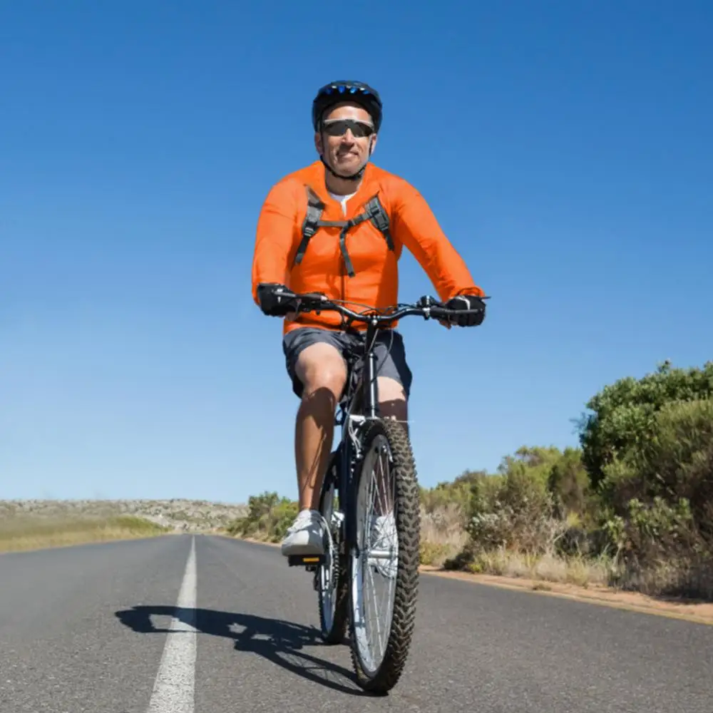 Chaquetas de ciclismo con capucha para hombre, ropa reflectante de