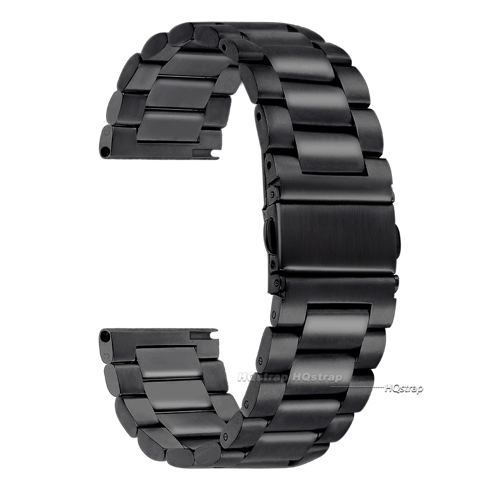 Premium Stainless Steel Quick Release Watch Strap, 20mm/22mm Metal Band Replacement