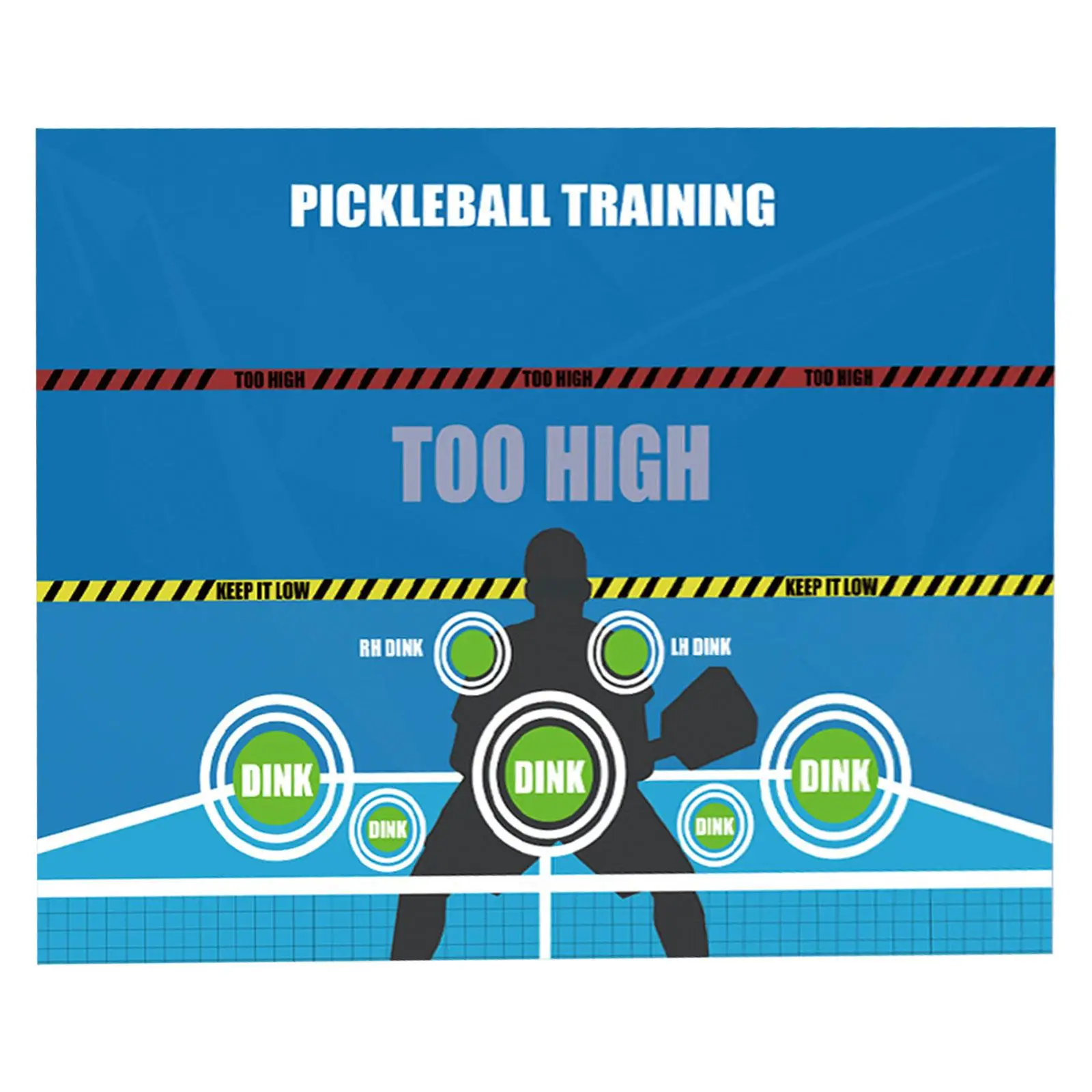 pickleball practice wall with stand diy grandparent gifts