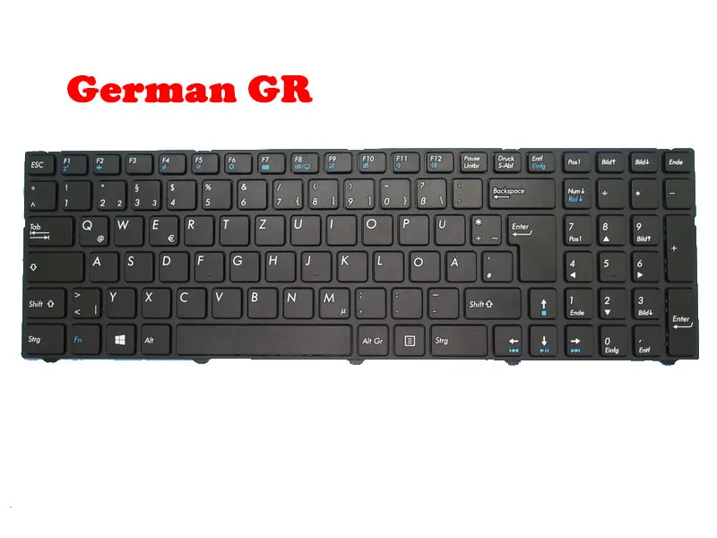 Teclado do Laptop para Medion Erazer P6681 Md60501 Md60607 Md60609 Md60608 Md60596 Md60597 Md60598 Md60814 Md6060 Alemão gr Hungria - Imagem 2