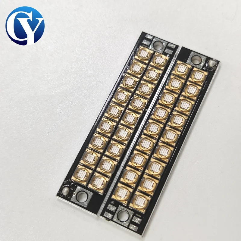 50W 50watt uv curing lamp 3535 smd 365nm uv led 405nm led light 385nm 395nm lamp for printer