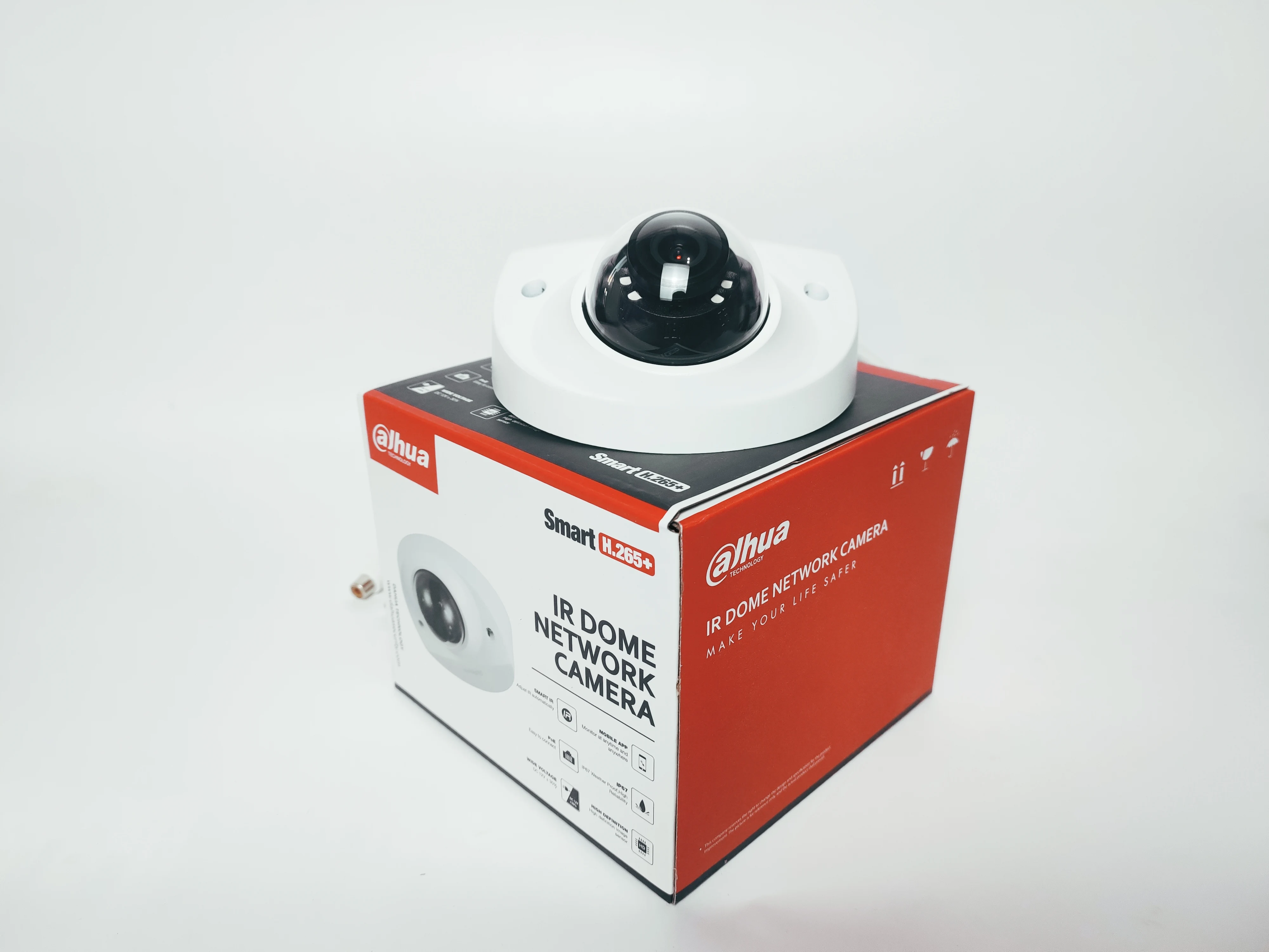 Commercio all'ingrosso originale IPC-HDBW2431F-AS-S2 Sostituisci IPC-HDBW4431F-AS 4MP IR Mini Dome Network Microfono incorporato Telecamera POE IP67 IK10 - immagine 3
