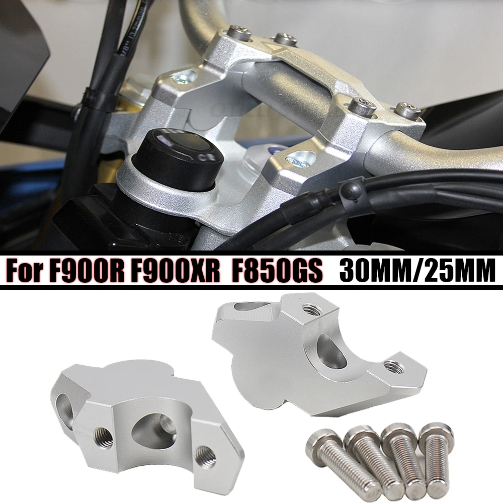 For F900r F900xr 28mm Handlebar Risers With Offset Height Adapter For