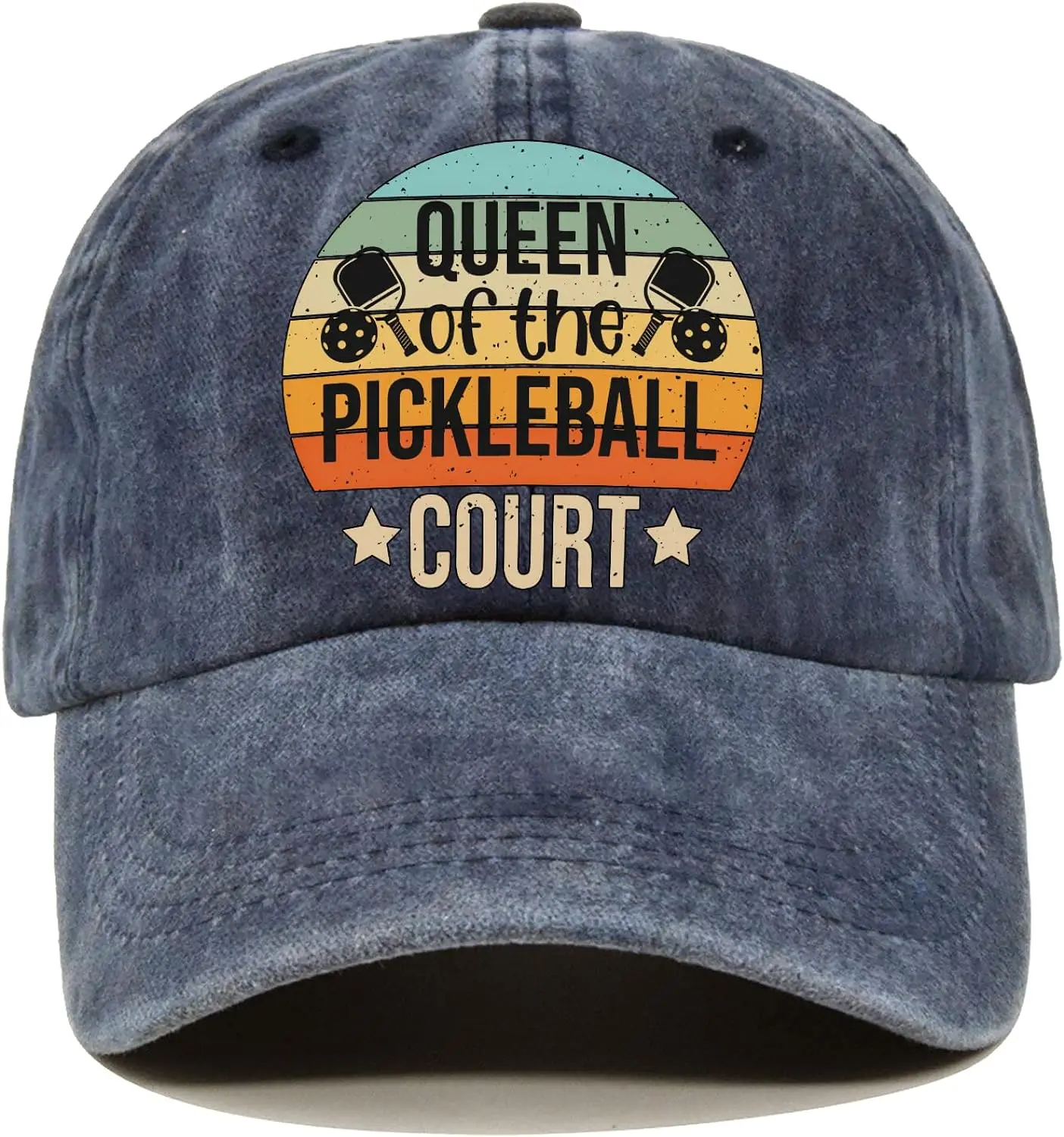 Queen Pickleball Baseball Hat 1
