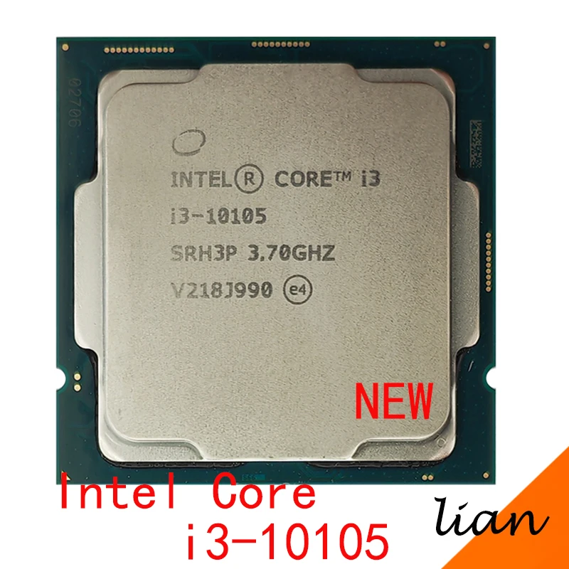 Intel core i3 10105 new i3 10105 3 7 ghz quad core eight thread cpu
