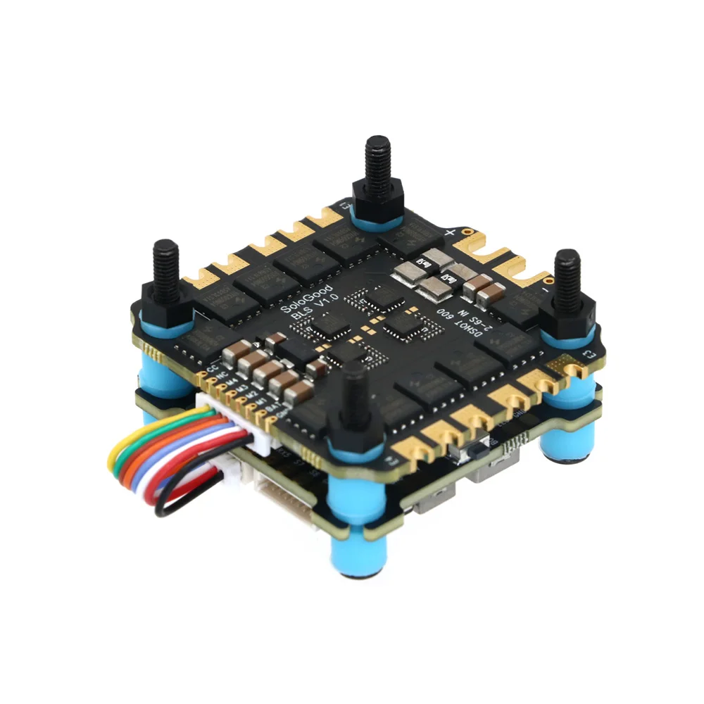 F722 60A Stack Contrôleur de Vol + ESC 4 en 1 pour FPV Drone