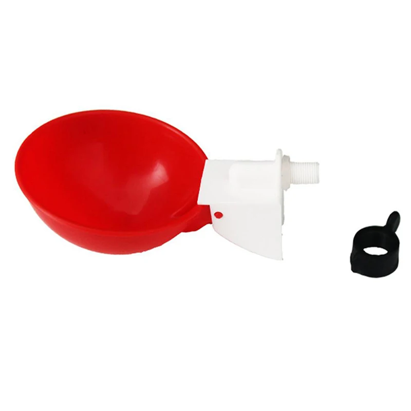 5 Pcs Chicken Drinker Automatic Poultry Drinker Bowls For Birds Poultry poultry drinking cups poultry water dispenser animal drinking bowl poultry waterer