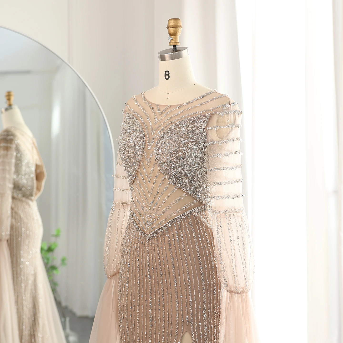 Luxury Dubai Mermaid Lilac Evening Dress with Cape Sleeves Slit Elegant Sage Green Women Wedding Party Gowns 178 4 Luxury Dubai Mermaid Lilac Evening Dress with Cape Sleeves Slit Elegant Sage Green Women Wedding Party Gowns 178 4