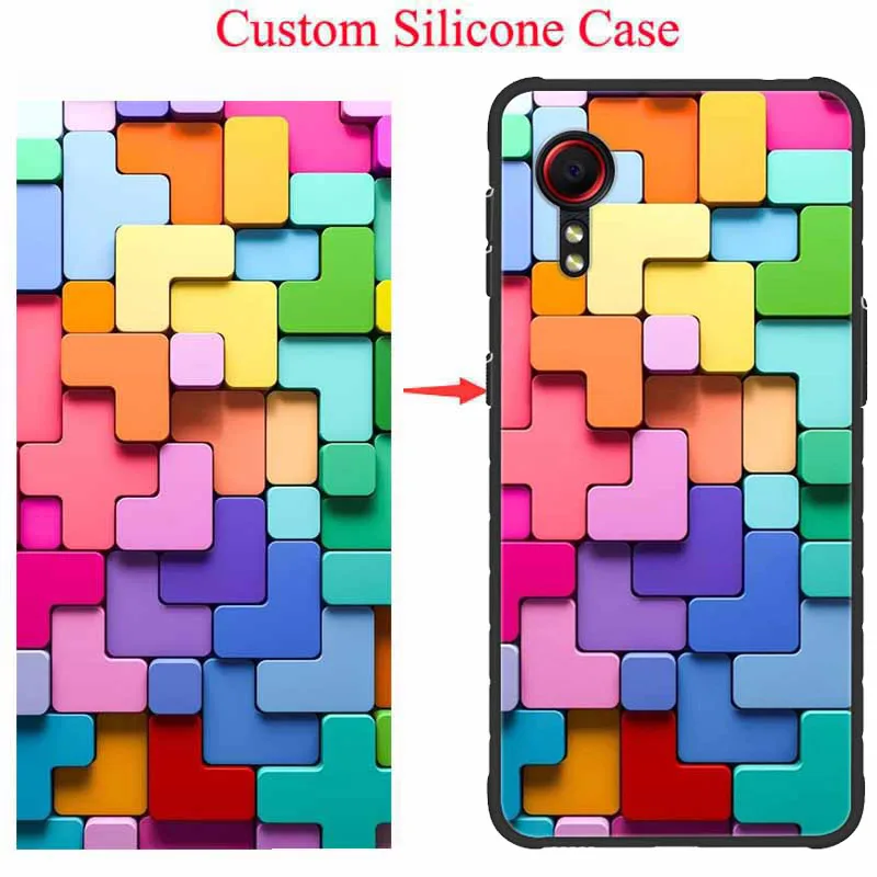 Funda De Silicona Personalizada Para Samsung Xcover 5, Funda De Teléfono Con Foto Personalizada Para Samsung Xcover 4, 4S, Xcover6 Pro, Pro2 Pro