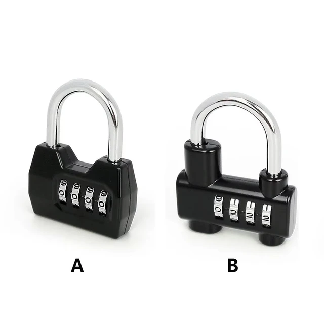 1 PC Portable Digit Combination Lock Weatherproof Protection Security Padlock Outdoor Gym Safely Code Lock 2